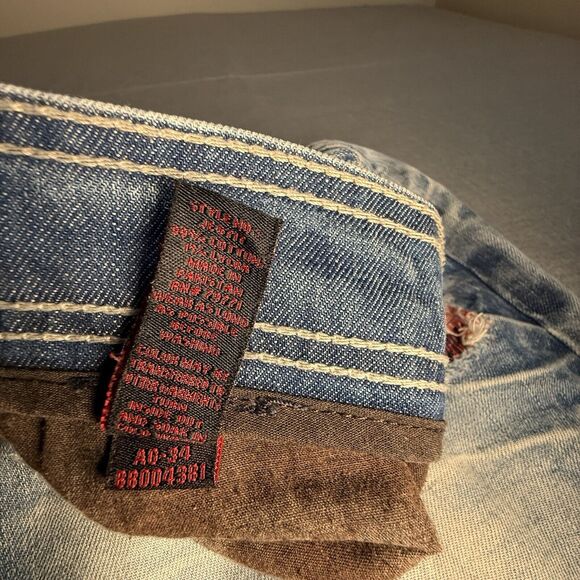 Jordan Craig Jeans Men's 36x32 Legacy Edition Blue Jeans Aaron Distressed - Picture 10 of 12